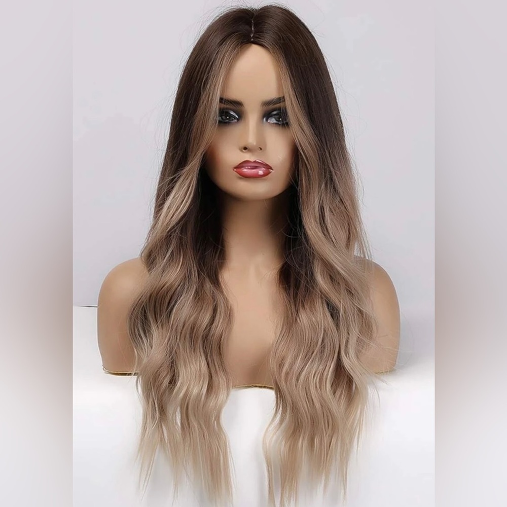 Synthetic Ombre Long Wig